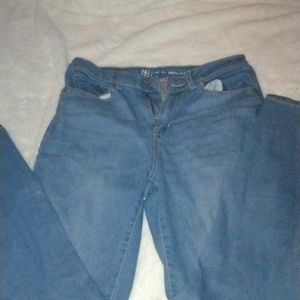 NoBo Jeans, lightly used, light blue, skinny fit jeans, size 7